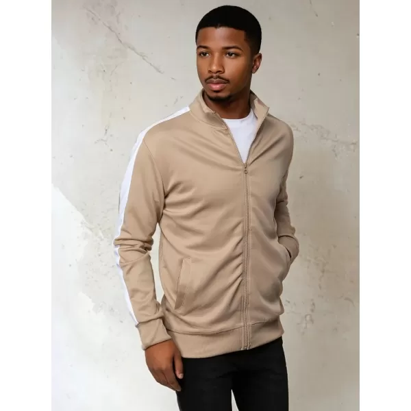  Pánská mikina DSTREET BX5564 KHAKI 