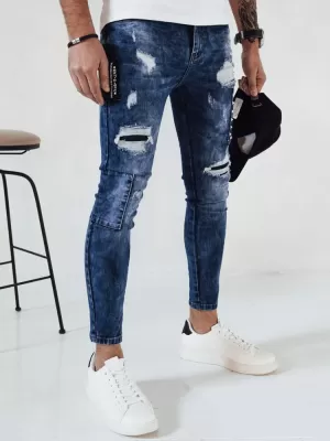 Pánské kalhoty DSTREET UX4149 MODRÁ