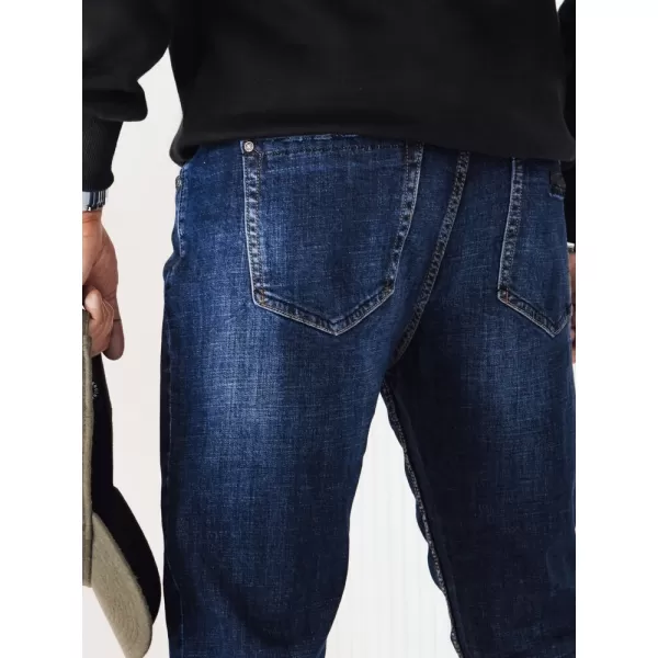  Pánské kalhoty DSTREET UX4220 MODRÁ 