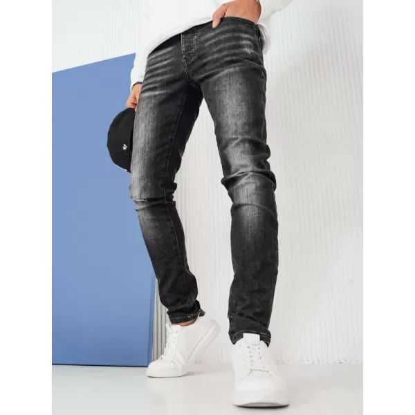  Pánské kalhoty DSTREET UX4243 ČERNÁ 
