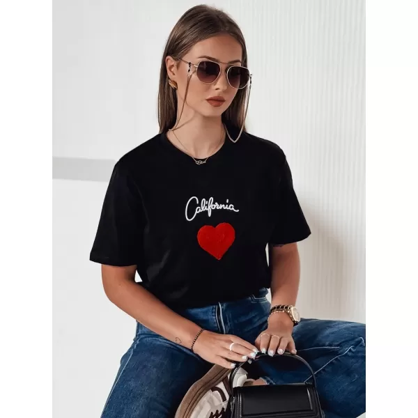  Dámské triko DSTREET RY2567 ČERNÁ 