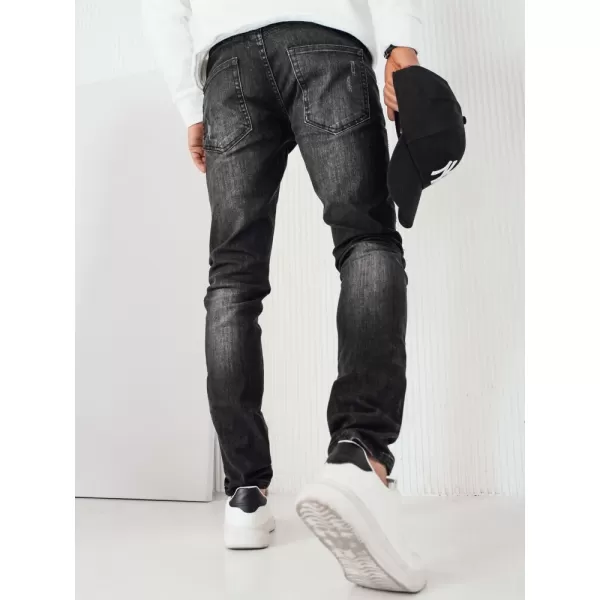 Pánské kalhoty DSTREET UX4243 ČERNÁ 