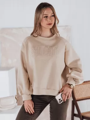 Dámská mikina DSTREET COSYONE BY1349 BÉŽOVÁ
