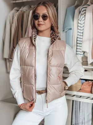 Dámská vesta DSTREET CHIPUFF TY4823 RŮŽOVÁ