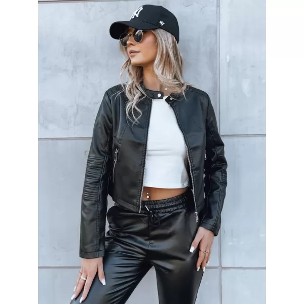  Dámská bunda DSTREET CHIC STYLE TY3897 ČERNÁ 