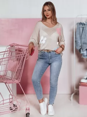 Dámské kalhoty DSTREET LIMORE UY2348 SVĚTLE MODRÁ