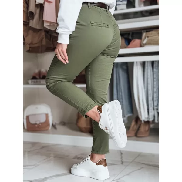  Dámské kalhoty DSTREET UY2575 KHAKI 