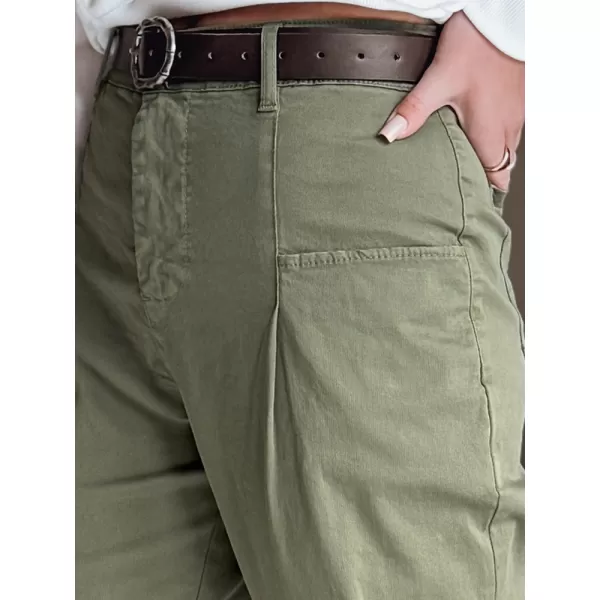  Dámské kalhoty DSTREET CHINOSKA UY2558 KHAKI 