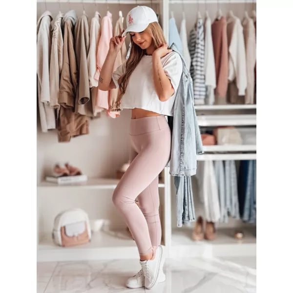  Dámské legíny DSTREET UY2598 FIALOVÁ 