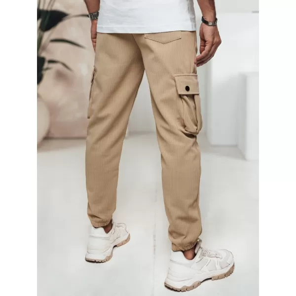 Pánské kalhoty DSTREET UX4464 KHAKI 