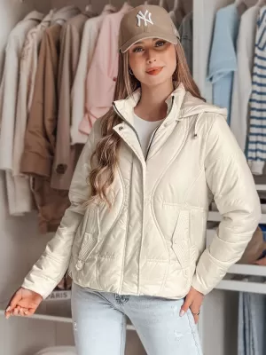 Dámská bunda DSTREET MARISSIA TY4850 BÍLÁ
