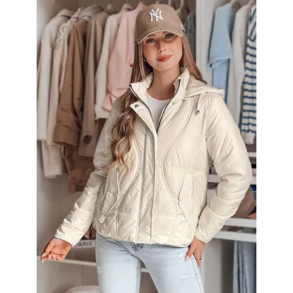  Dámská bunda DSTREET MARISSIA TY4850 BÍLÁ 