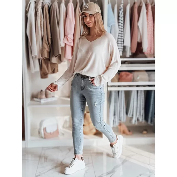  Dámské kalhoty DSTREET MIXFELL UY2418 MODRÁ 