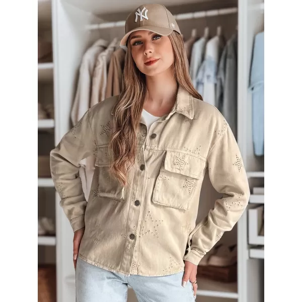  Dámská bunda DSTREET STRASHINE TY4847 KARAMELOVÁ 