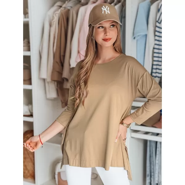  Dámské triko DSTREET COMFILA RY2789 KARAMELOVÁ 