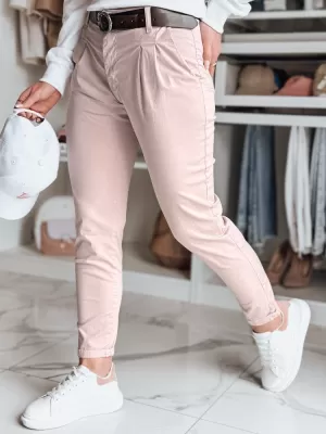 Dámské kalhoty DSTREET UY2569 RŮŽOVÁ