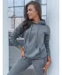 Dámská mikina DSTREET BASIC BY0172 TMAVĚ ŠEDÁ