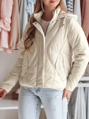 Dámská bunda DSTREET MARISSIA TY4850 BÍLÁ
