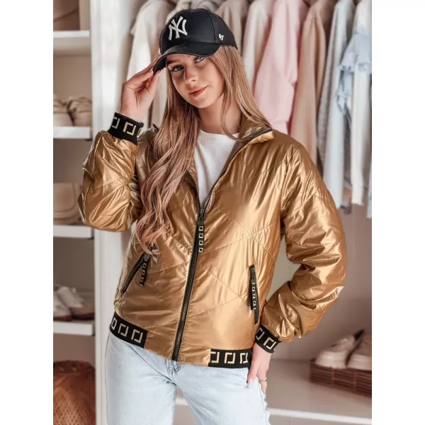  Dámská bunda DSTREET GLAMCIX TY4784 BÉŽOVÁ 