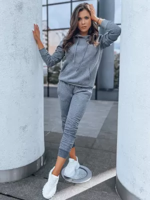 Dámská mikina DSTREET BASIC BY0172 TMAVĚ ŠEDÁ