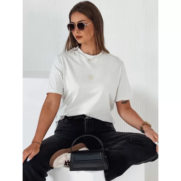  Dámské triko DSTREET STARZ RY2559 BÉŽOVÁ 