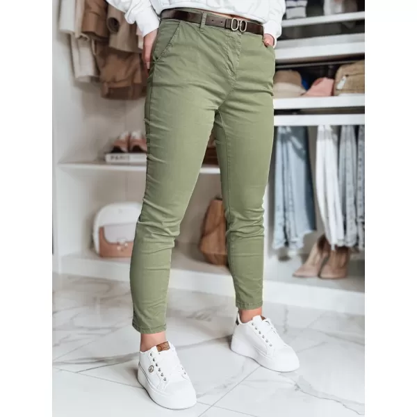  Dámské kalhoty DSTREET UY2575 KHAKI 