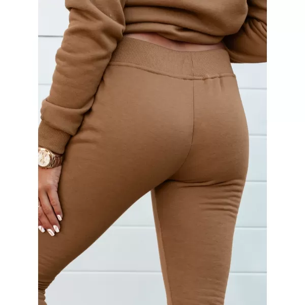  Dámské tepláky DSTREET FITS UY2146 VELBLOUD 