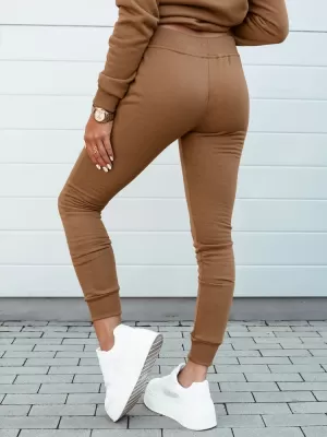 Dámské tepláky DSTREET FITS UY2146 VELBLOUD