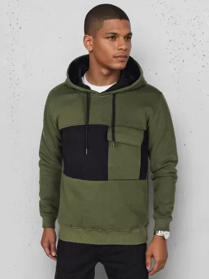 Pánská mikina DSTREET BX5913 KHAKI