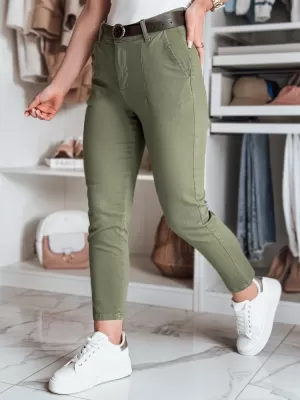 Dámské kalhoty DSTREET UY2547 KHAKI
