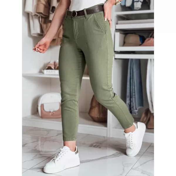  Dámské kalhoty DSTREET UY2547 KHAKI 