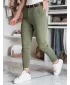 Dámské kalhoty DSTREET UY2547 KHAKI
