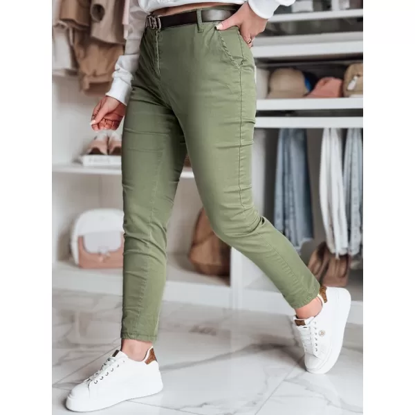  Dámské kalhoty DSTREET UY2575 KHAKI 