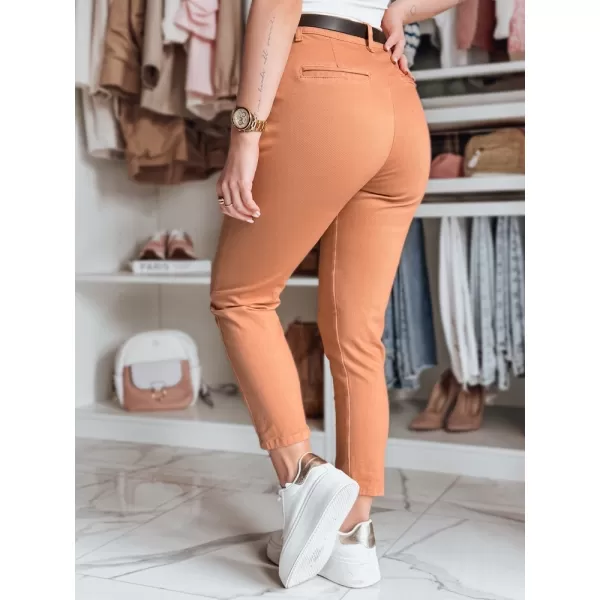  Dámské kalhoty DSTREET TAIRONIK UY2543 ORANŽOVÁ 