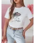 Dámské triko DSTREET WOMANPOW RY2804 BÍLÁ