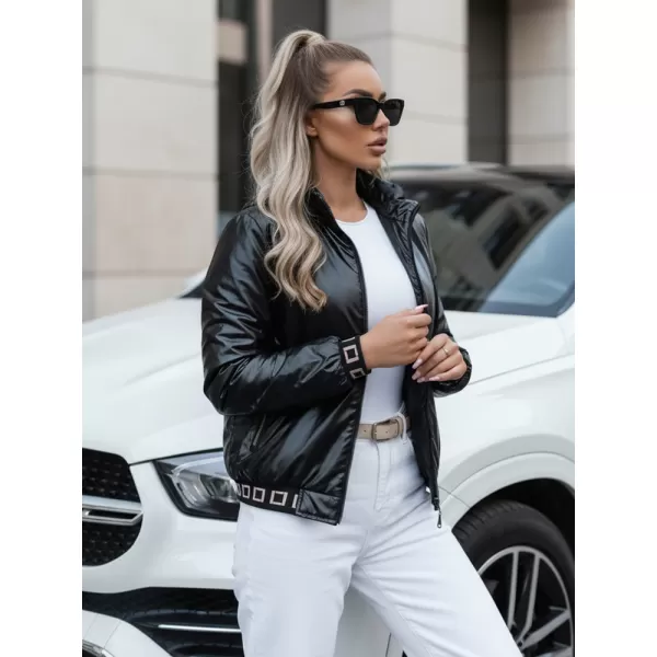  Dámská bunda DSTREET BOMBESS TY4912 ČERNÁ 