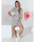 Dámské šaty DSTREET FITLINES EY2580 BÍLÁ