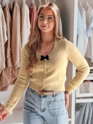 Dámský svetr DSTREET LAMURE MY2473 BÉŽOVÁ