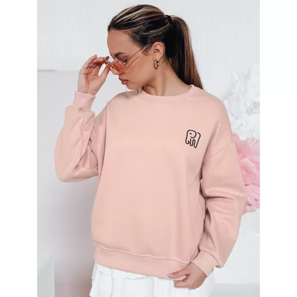 Dámská mikina DSTREET SOFTSLON BY1432 RŮŽOVÁ 