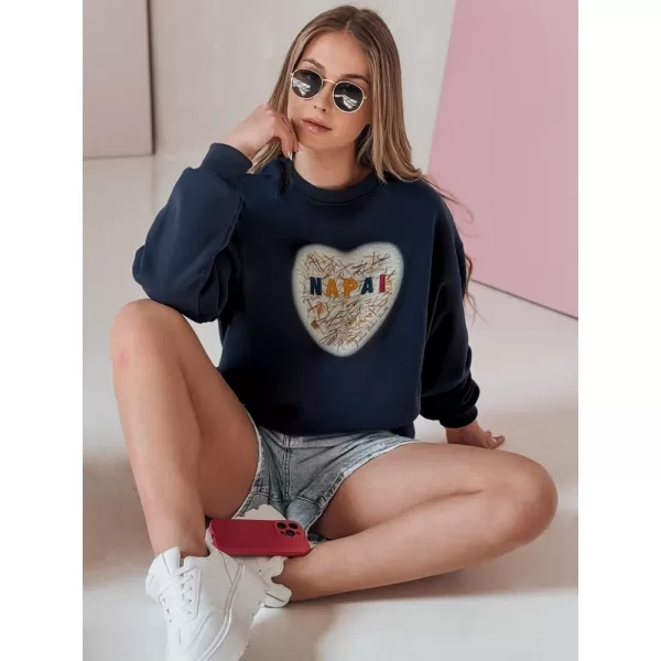  Dámská mikina DSTREET SESRDUCHOVA BY1439 TMAVĚ MODRÁ 
