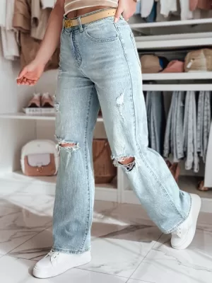 Dámské džíny DSTREET STYLLEG UY2491 MODRÁ