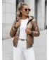Dámská bunda DSTREET BOMBESS TY4913 BÉŽOVÁ