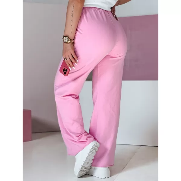  Dámské kalhoty DSTREET DRESLINA UY2691 RŮŽOVÁ 