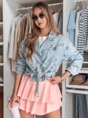 Dámská sukně DSTREET FALBELA CY0492 RŮŽOVÁ