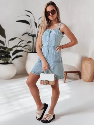 Dámské šaty DSTREET SEWIKA EY2586 MODRÁ