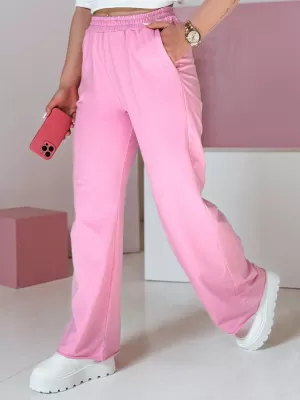 Dámské kalhoty DSTREET DRESLINA UY2691 RŮŽOVÁ