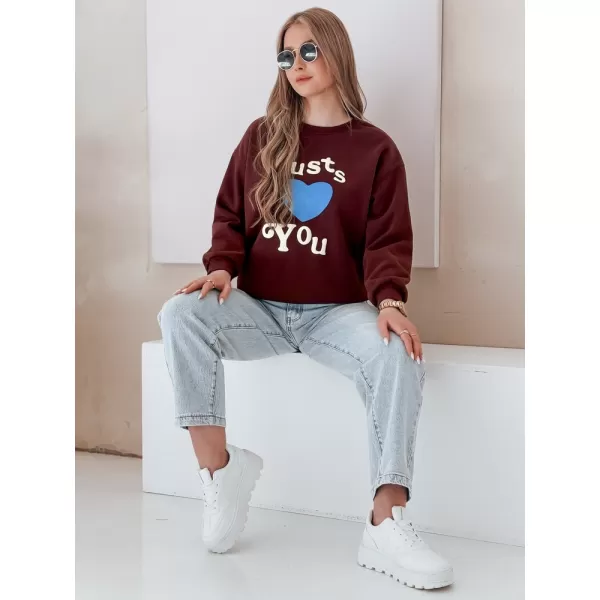  Dámská mikina DSTREET FEELME BY1474 BORDOVÁ 