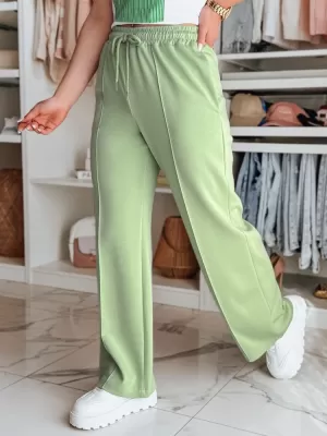 Dámské kalhoty DSTREET DRESSANIK UY2698 ZELENÁ
