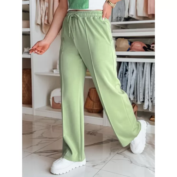  Dámské kalhoty DSTREET DRESSANIK UY2698 ZELENÁ 