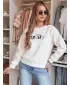 Dámská mikina DSTREET SOFTRUS BY1411 BÍLÁ